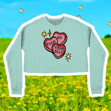 Load image into Gallery viewer, GO FUCK YOURSELF CROPPED SWEATER