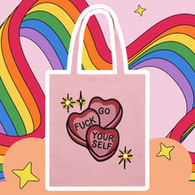 Load image into Gallery viewer, GO FUCK YOURSELF TOTE