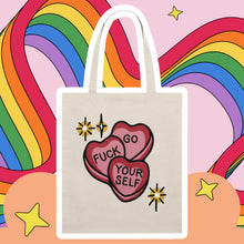 Load image into Gallery viewer, GO FUCK YOURSELF TOTE