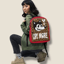 Load image into Gallery viewer, SAD BACKPACK WITH BROKEN HEART DETAILS