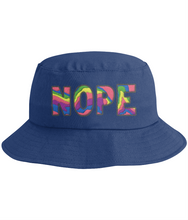 Load image into Gallery viewer, "NOPE" 90's Style Embroidered Bucket Hat- Various Colours