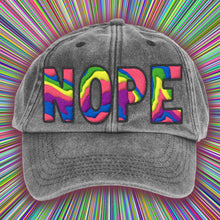Load image into Gallery viewer, "NOPE"- Embroidered Cap