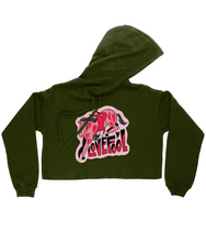 Load image into Gallery viewer, "LOVEFOOL" Cropped Hoody