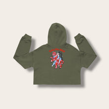 Load image into Gallery viewer, DO NO HARM CROP HOODIE
