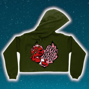 HOT ‘N’ SWEATER CROPPED HOOD