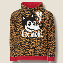 Load image into Gallery viewer, LITTLE RED-CHEETAH-PRINT HOOD
