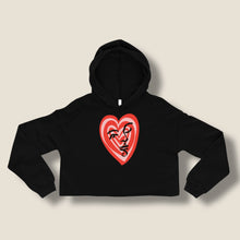 Load image into Gallery viewer, SWEETHEART CROP HOODIE
