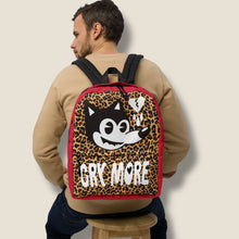 Load image into Gallery viewer, SAD BACKPACK WITH BROKEN HEART DETAILS
