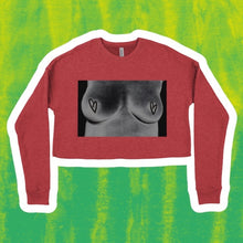 Load image into Gallery viewer, &quot;BAUHAUS&quot; TIT TOP CROP SWEATER- Assorted Colours
