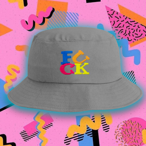 "FUCK-ET HAT"-90s Style Bucket- Various colours