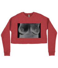 Load image into Gallery viewer, &quot;BAUHAUS&quot; TIT TOP CROP SWEATER
