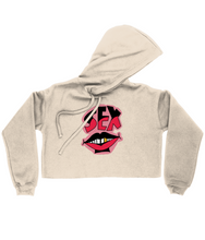 Load image into Gallery viewer, &quot;SEX POSITIVE” CROPPED HOOD
