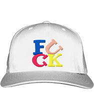 Load image into Gallery viewer, &quot;FUCK&quot; Trucker Cap- Assorted Colourways
