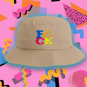 "FUCK-ET HAT"-90s Style Bucket- Various colours