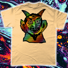 Load image into Gallery viewer, &quot;PSYCHEDELIC DEVIL&quot; TEE FRONT AND BACK PRINT- Assorted Colours
