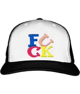 "FUCK" Trucker Cap- Assorted Colourways