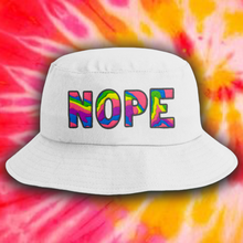 Load image into Gallery viewer, &quot;NOPE&quot; 90&#39;s Style Bucket Hat- Various Colours
