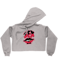 Load image into Gallery viewer, &quot;SEX POSITIVE” CROPPED HOOD
