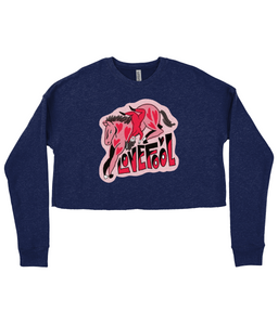 LOVEFOOL CROPPED SWEATER