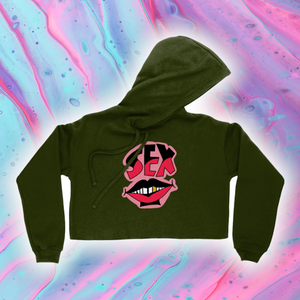 "SEX POSITIVE” CROPPED HOOD
