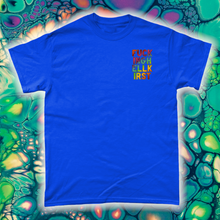 Load image into Gallery viewer, &quot;PSYCHEDELIC SILLY PUPPY&quot; FRONT AND BACK PRINT Tee- Assorted Colour
