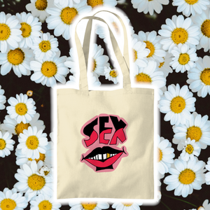 "SEX POSITIVE"- TOTE Assorted Ace Colours Available