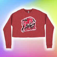 Load image into Gallery viewer, LOVEFOOL CROPPED SWEATER
