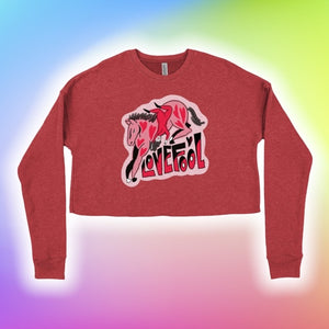 LOVEFOOL CROPPED SWEATER