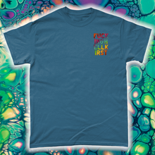 Load image into Gallery viewer, &quot;PSYCHEDELIC SILLY PUPPY&quot; FRONT AND BACK PRINT Tee- Assorted Colour
