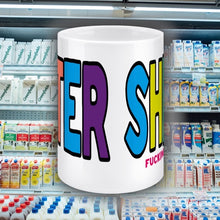 Load image into Gallery viewer, UTTER SHITE LARGE MUG
