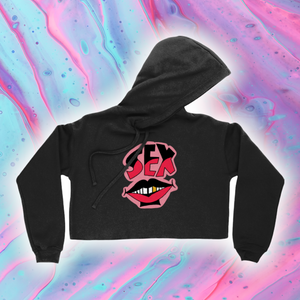 "SEX POSITIVE” CROPPED HOOD