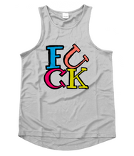 Load image into Gallery viewer, &quot;FUCK&quot; Multicolour Vests
