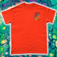 Load image into Gallery viewer, &quot;PSYCHEDELIC SILLY PUPPY&quot; FRONT AND BACK PRINT Tee- Assorted Colour
