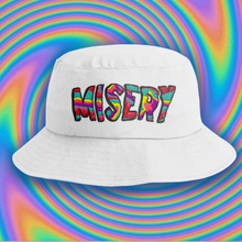 Load image into Gallery viewer, &quot;MISERY&quot; 90&#39;s STYLE COTTON BUCKET HAT
