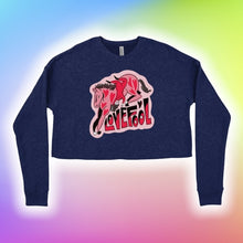 Load image into Gallery viewer, LOVEFOOL CROPPED SWEATER
