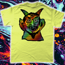 Load image into Gallery viewer, &quot;PSYCHEDELIC DEVIL&quot; TEE FRONT AND BACK PRINT- Assorted Colours
