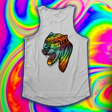 Load image into Gallery viewer, &quot;PSYCHEDELIC PANTHER&quot; FRONT AND BACK PRINT Vest- Assorted Colours
