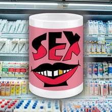 Load image into Gallery viewer, “SEX POSITIVE” (hot sex) LARGE MUG
