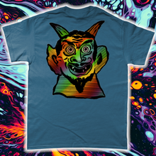 Load image into Gallery viewer, &quot;PSYCHEDELIC DEVIL&quot; TEE FRONT AND BACK PRINT- Assorted Colours
