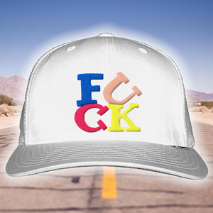 "FUCK" Trucker Cap- Assorted Colourways