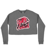 Load image into Gallery viewer, LOVEFOOL CROPPED SWEATER
