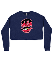 Load image into Gallery viewer, &quot;SEX POSITIVE&quot; Cropped Sweater
