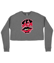 Load image into Gallery viewer, &quot;SEX POSITIVE&quot; Cropped Sweater
