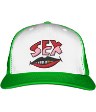 Load image into Gallery viewer, ON SALE!!! SEX POSITIVE” TRUCKER CAP- VARIOUS COLOURS
