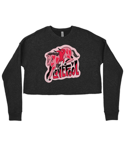 LOVEFOOL CROPPED SWEATER